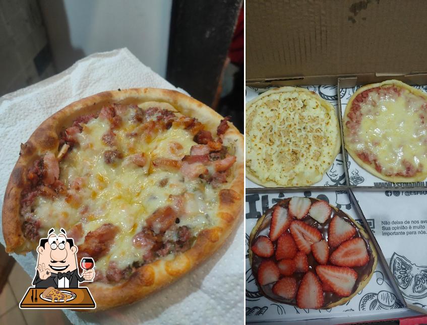 Escolha diferentes estilos de pizza