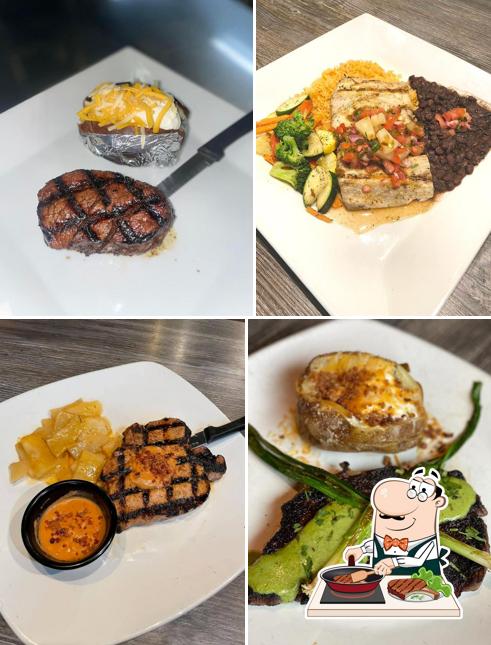 Garcia's Grill serves meat meals