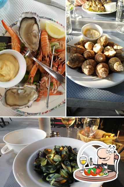 Essayez des fruits de mer à La Marie Galante La Rochelle