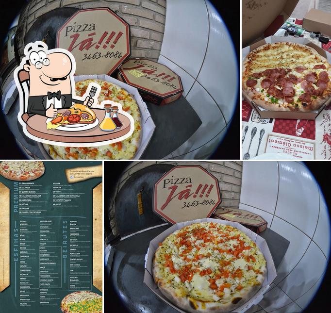 Закажите пиццу в "Pizza Já!!!"