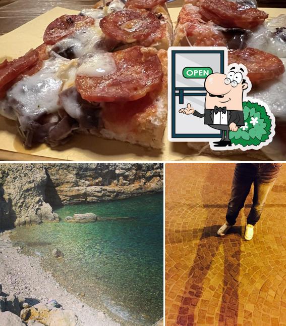Questa è la immagine che mostra la esterno e cibo di Bulldog's Holland Pub