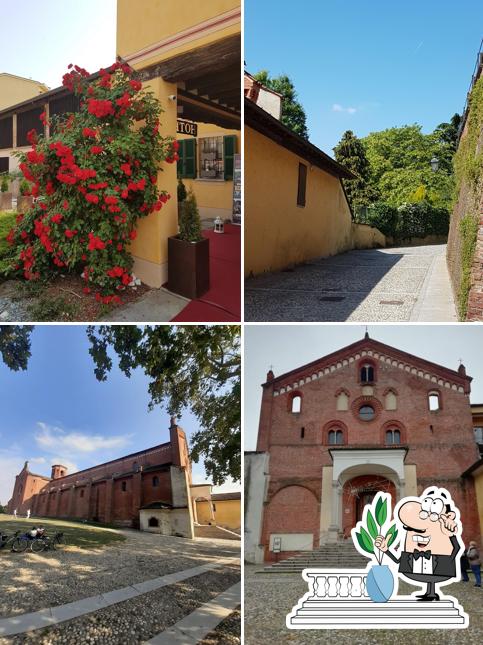 Curiosa tra l'area esterna di Repossi