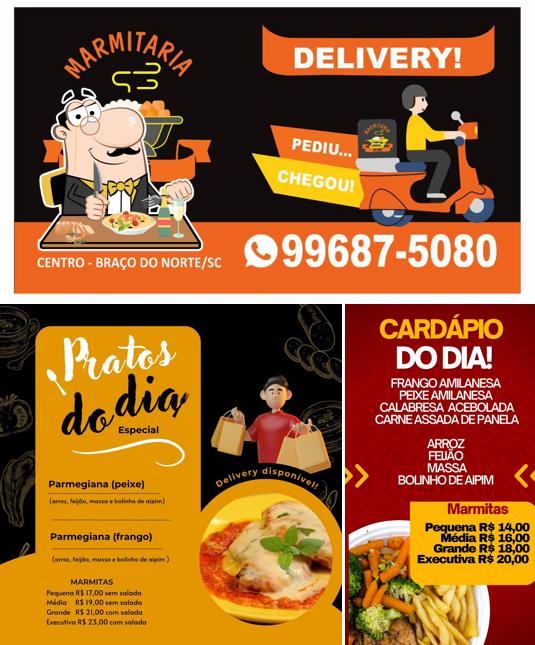 Marmitaria Menu
