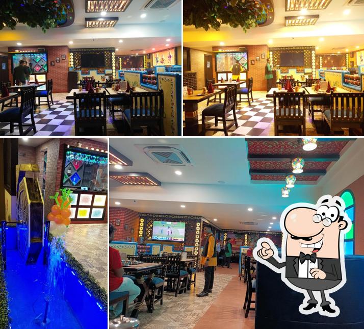 The interior of Pind Balluchi