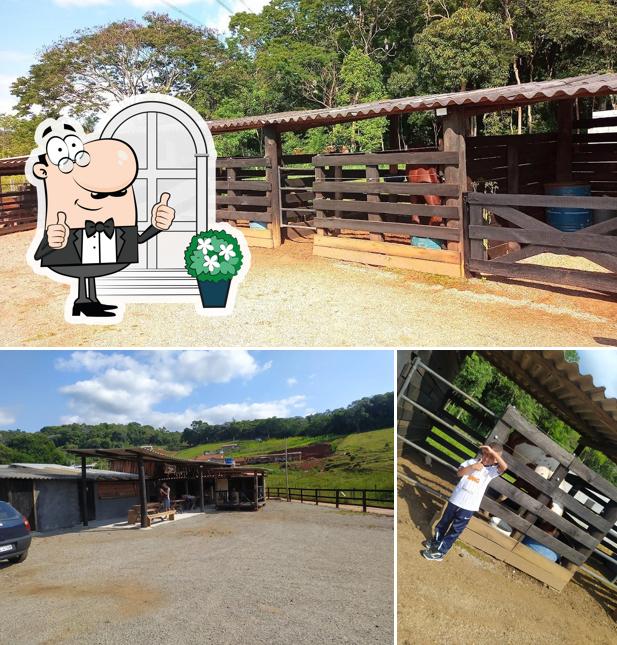 Veja imagens do exterior do Rancho L&T bar & cia - Bairro da cahoeira atibaia