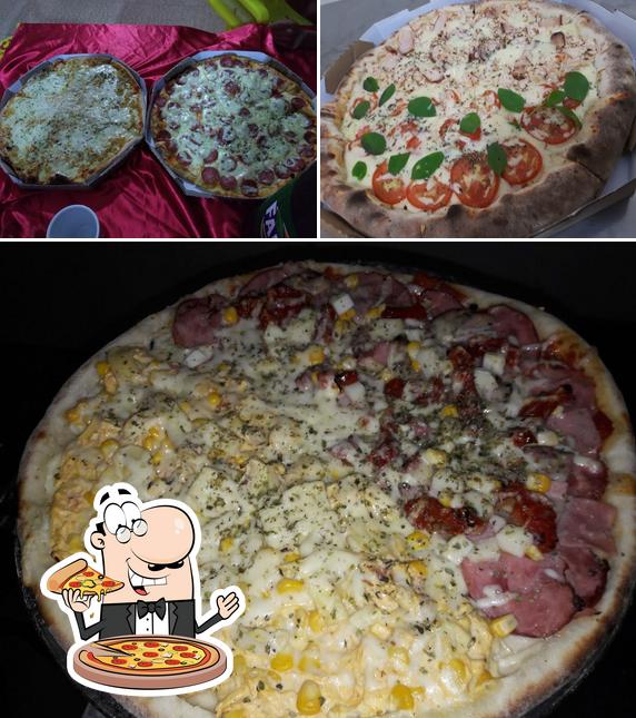 Experimente diferentes tipos de pizza