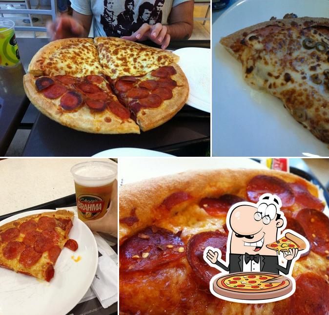 Experimente pizza no Pizza Hut Shopping Eldorado