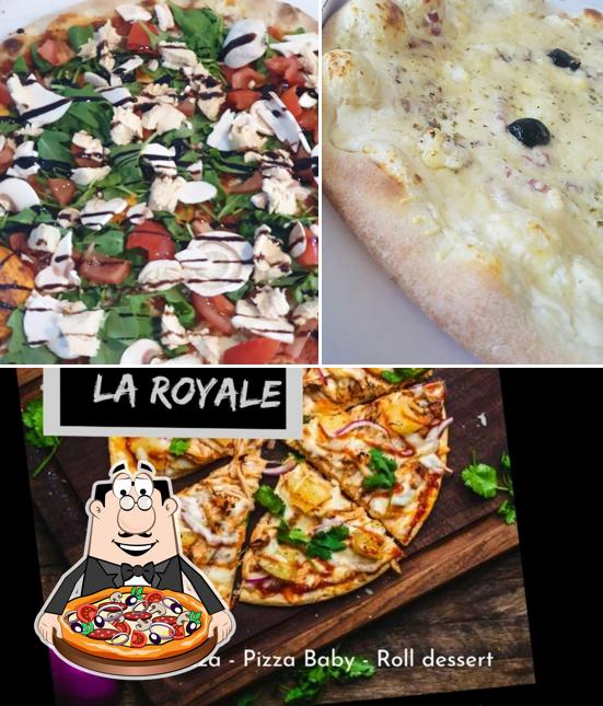 Prenez des pizzas à Pizzeria la Royale