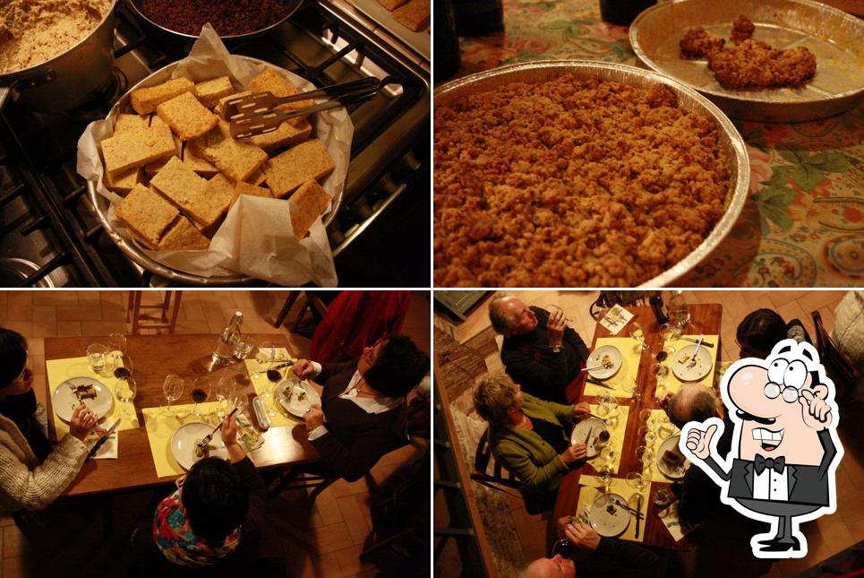 Questa è la immagine che mostra la interni e cibo di Enoteca La Grotta