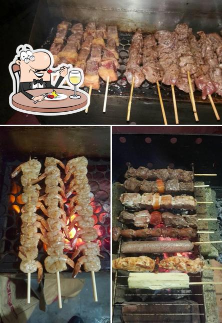 Comida em Espetinho do Kiko