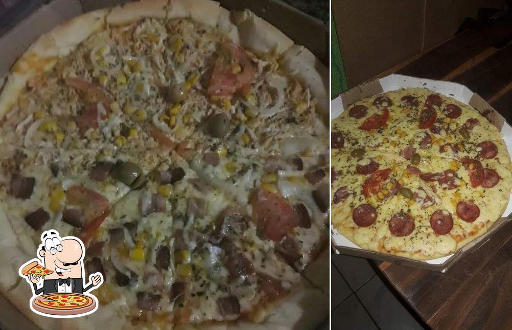 Escolha diversos estilos de pizza