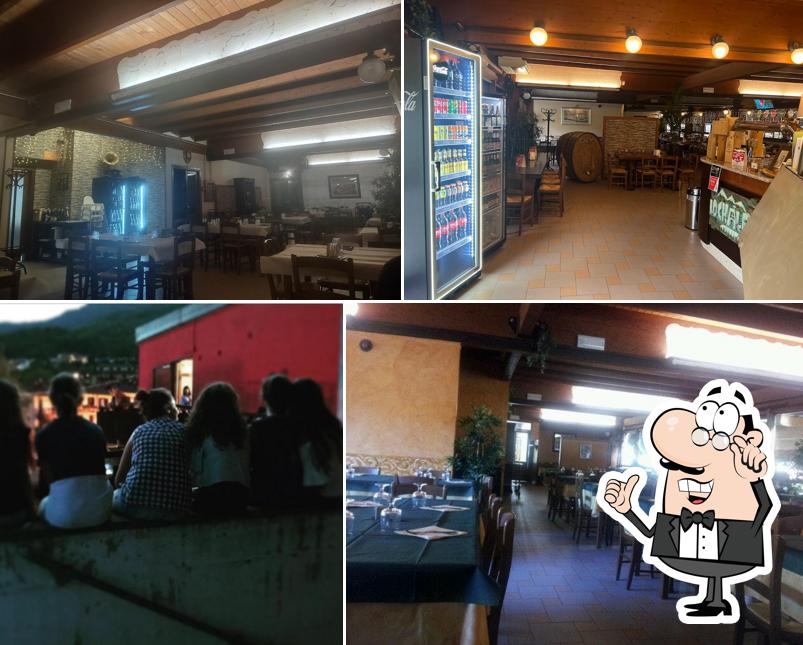 Dai un'occhiata agli interni di ristorante pizzeria Lo Chalet