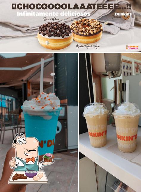 DUNKIN´ provides a range of sweet dishes
