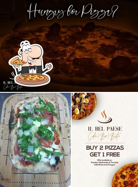 Choisissez des pizzas à Il Bel Paese - Cafe Bar & Bistro