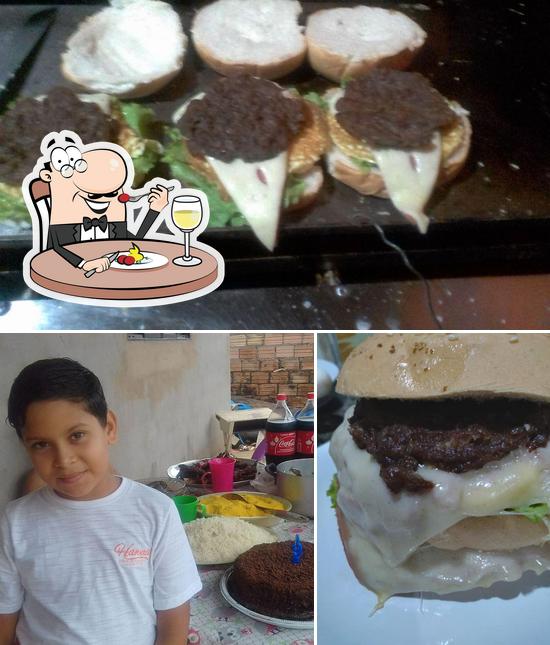 Platos en Bom Burger