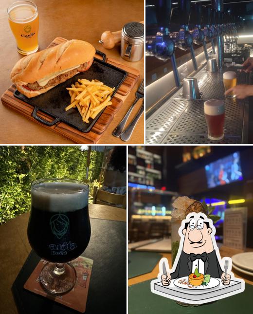 Comida em Garota Beer