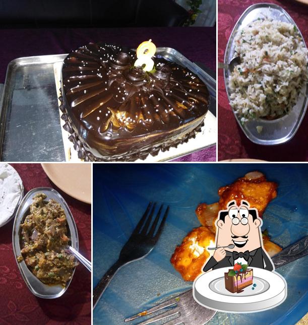 Chocolate cake at Hotel Anand Sagar