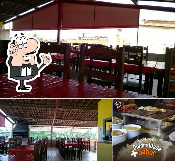 Veja imagens do interior do O Chefe - Restaurante e Pizzaria