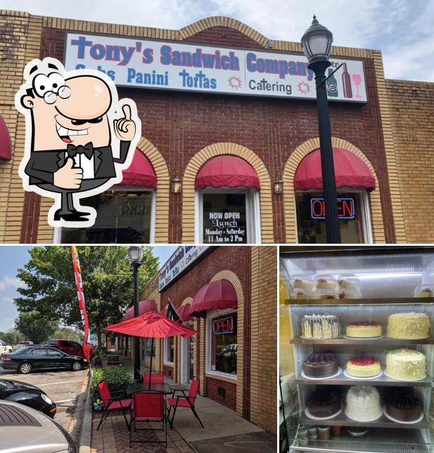 Tony's Sandwich Company in Chesnee Restaurant menu and reviews