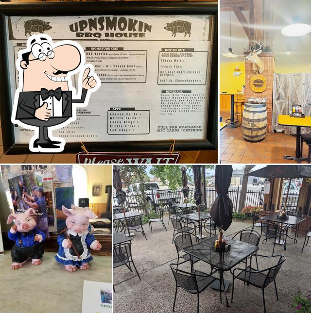 Here's an image of UpNSmokin BBQ House