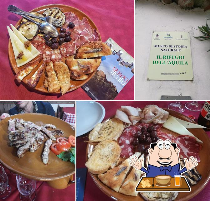 Platti al rifugio dell'aquila trattoria pizzeria