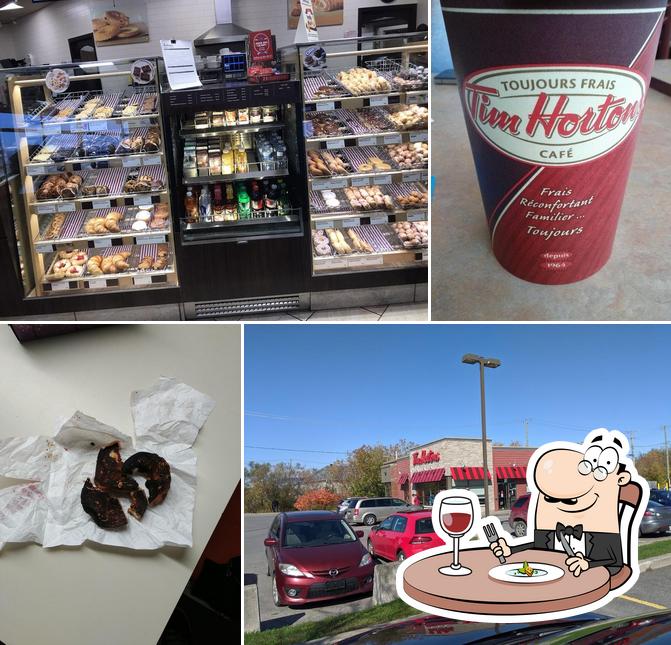 Nourriture à Tim Hortons