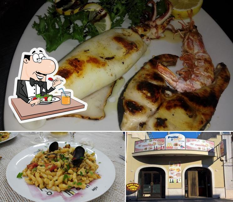 La foto della cibo e esterno di Pollo D'oro