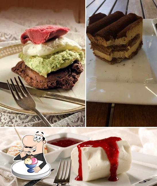 Mado Cafe offers a variety of sweet dishes