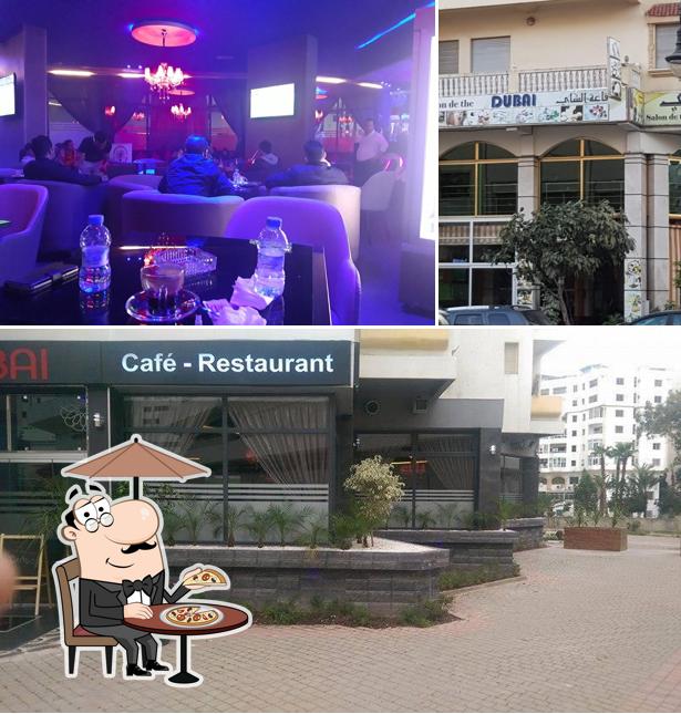 L'extérieur de Dubai Café