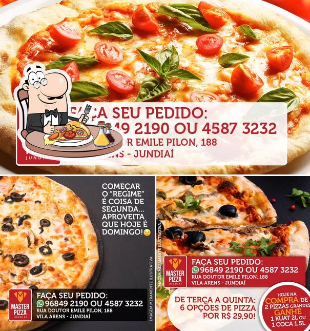 Consiga pizza no Master Pizza Jundiai
