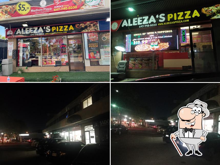 L'extérieur de Aleeza's Pizza