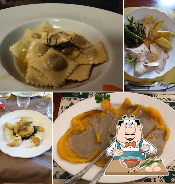 Ravioli al Osteria dello Stambecco