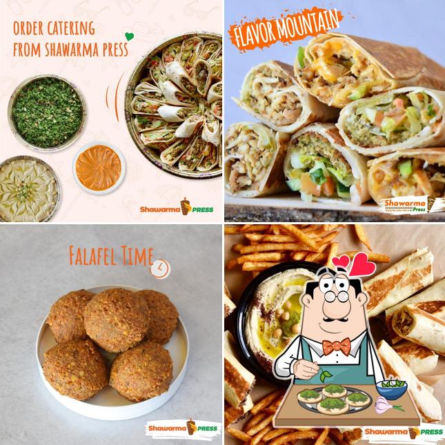 Shawarma Press Arlington in Arlington Restaurant menu and reviews