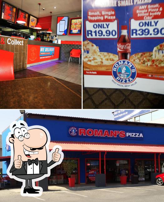 Roman's Pizza Glen Marais restaurant, Kempton Park, 212 Monument Rd
