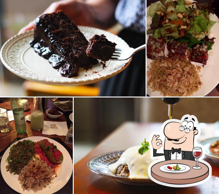Comida em Manish Culinária Árabe