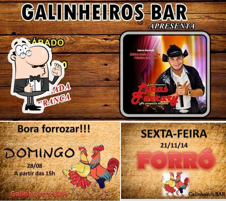 Look at the pic of Galinheiro Bar