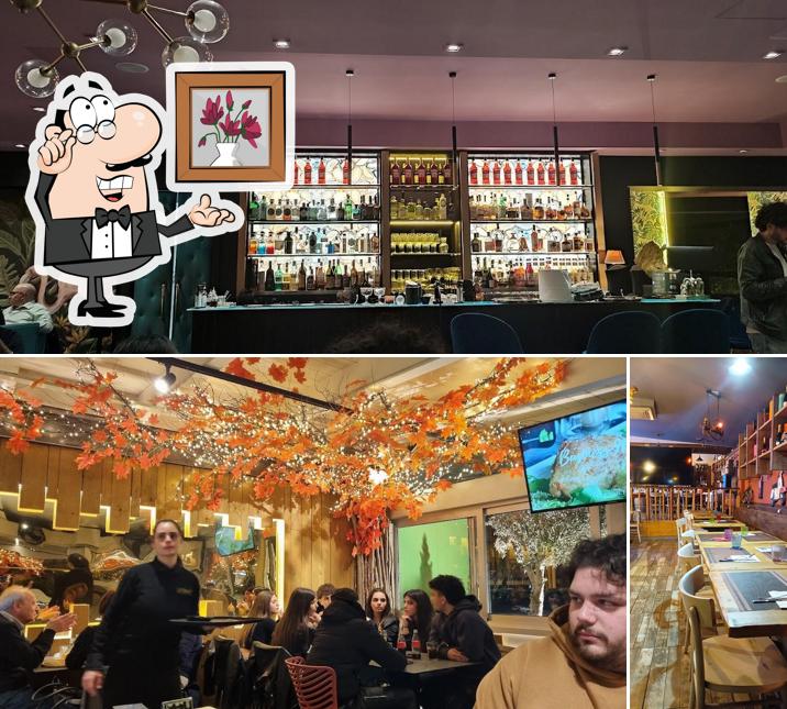 Dai un'occhiata agli interni di Gourmet Food Lounge