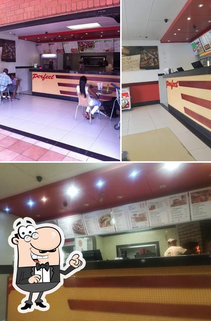 L'intérieur de Pizza Perfect Kyalami