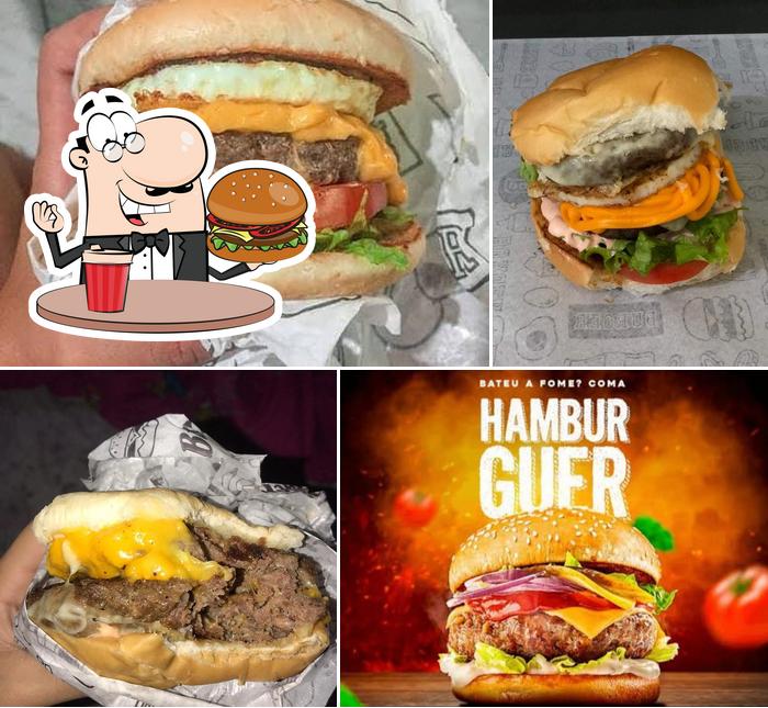 Consiga um hambúrguer no El Shaaday Burguer