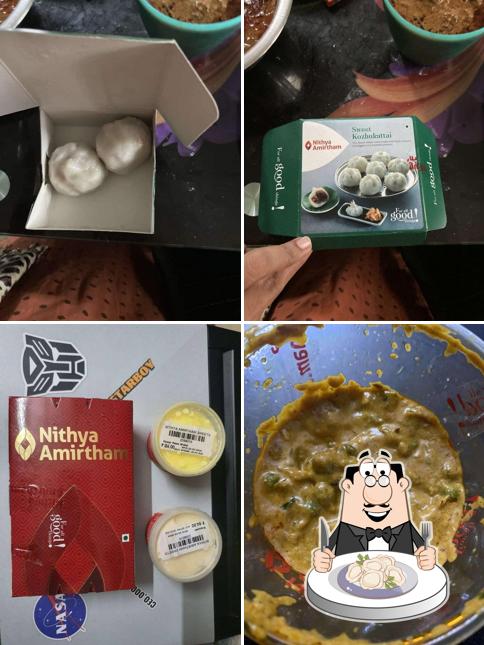 Dumplings at Nithya Amirtham - Tiruvallur