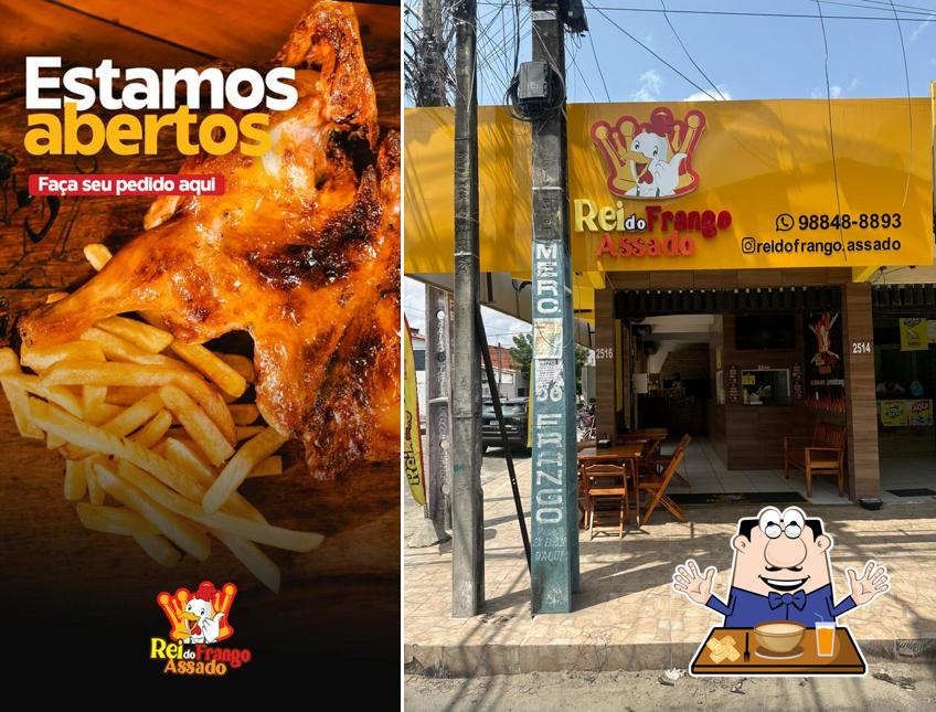 Platos en Rei do Frango Assado - Sapiranga