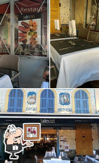 L'intérieur de Saley Art Bistro Galerie