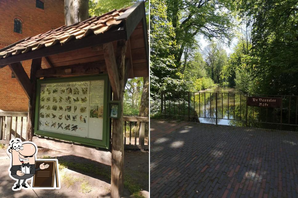 Наслаждайтесь видом , который открывается из "Wassermühle Gut Varrel"