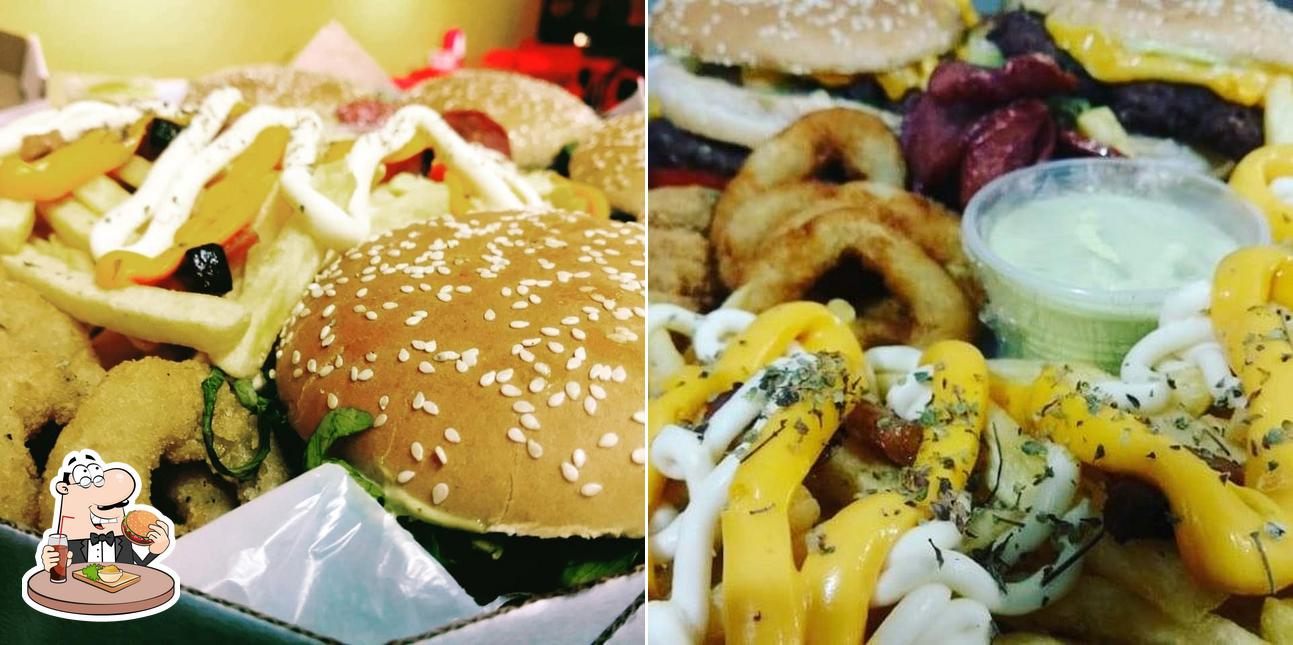 Consiga um hambúrguer no West Burger