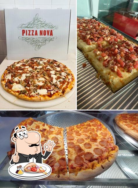 Prenez des pizzas à Pizza Nova
