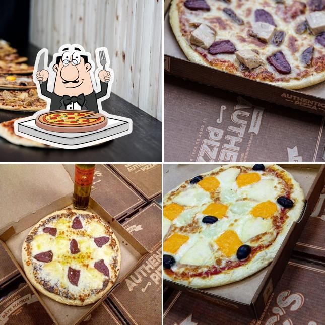 Prenez des pizzas à Authentic's Pizza Nespouls