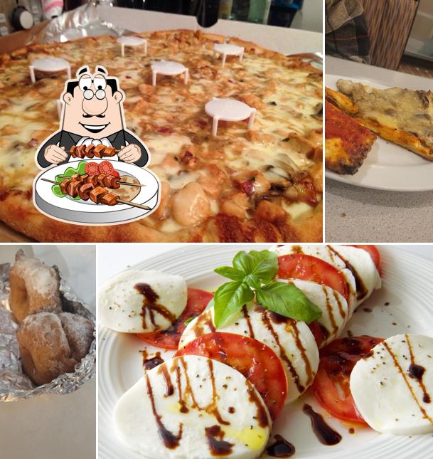 Food at Carlo's Pizza Oven of Holbrook