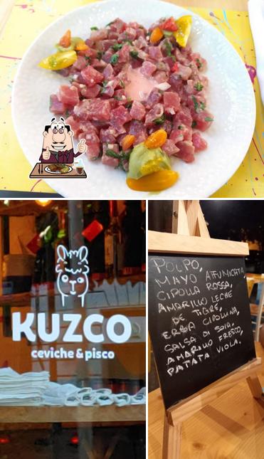 Ordina i piatti di carne a Kuzco Cevicheria & Pisco Bar