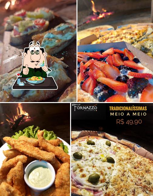 Tempura de camarão em Fornazzo Pizzaria