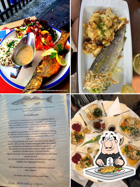 Gaststätte Zum Fischerhof provides a menu for seafood lovers